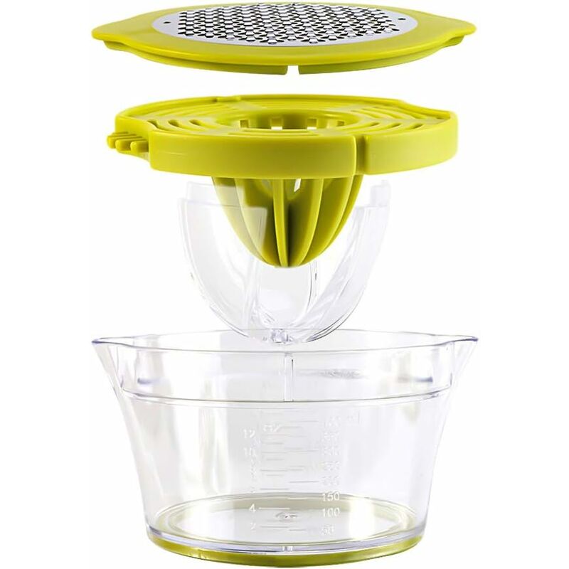 Multifunction Manual Juicer, 4 In 1 Citrus Juicer For Oranges, Lemons, Citrus Fruits, With 1 Reamer, Engraved - Image 3