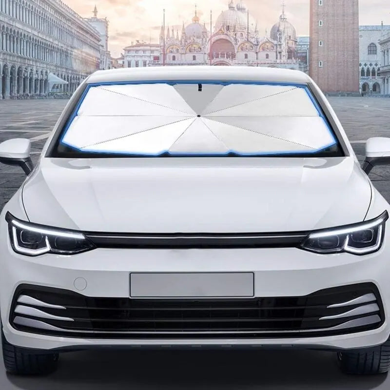 Car Sun Shade, Windshield Interior Sunshade, Foldable Car Sunshade, Blocks 99.9% Of Uv Rays For Car, Suv, Truck, Hgv - Image 2