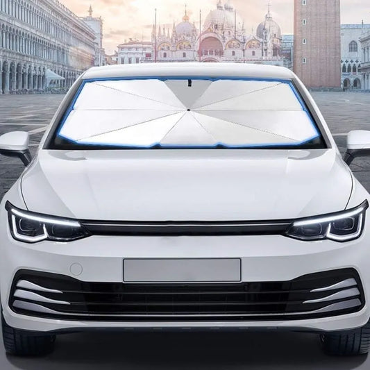 Car Sun Shade, Windshield Interior Sunshade, Foldable Car Sunshade, Blocks 99.9% Of Uv Rays For Car, Suv, Truck, Hgv - Image 2