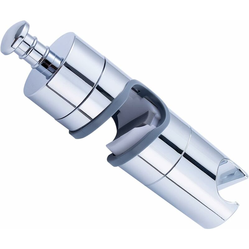 Shower Head Holder 20-25Mm Adjustable Shower Bracket Holder Replacement Shower Holders With Side Knob Chrome Shower