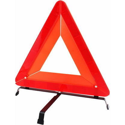 Red Car Emergency Reflective Triangle, Foldable Triangular Warning Sign For Cars - Image 3