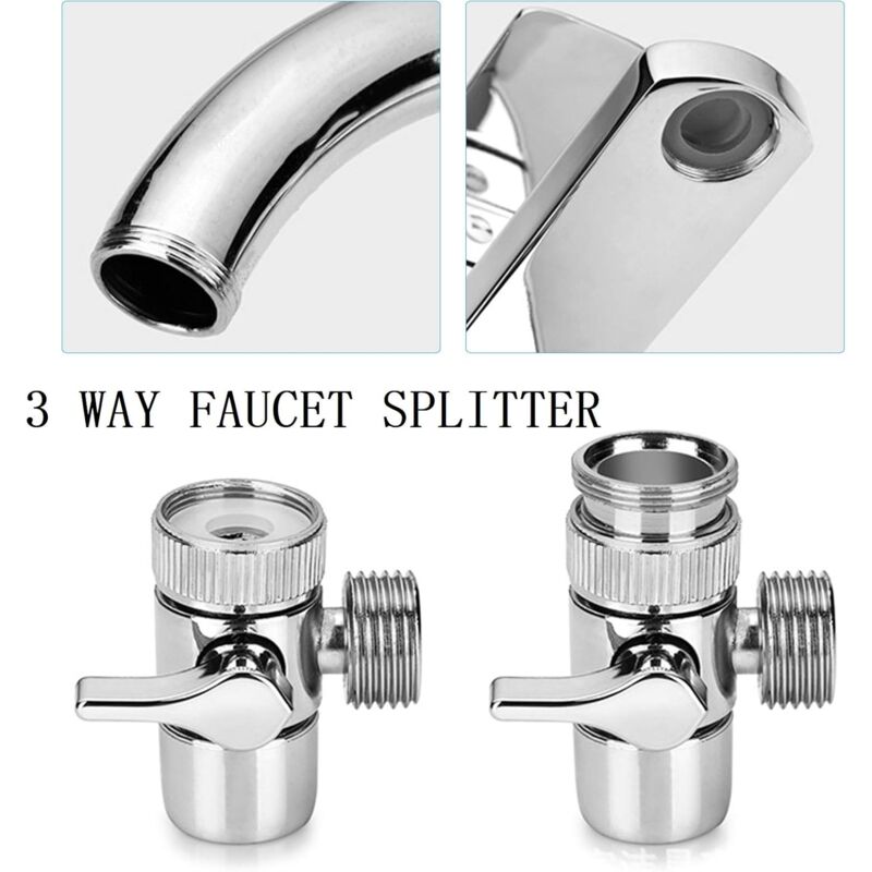 Hand Shower Kit For Sink, Handheld Bathroom Faucet With 3 Spray Modes For Hair Washing, Bathroom, Laundry ROom, Utility - Image 4