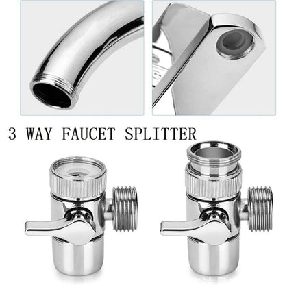 Hand Shower Kit For Sink, Handheld Bathroom Faucet With 3 Spray Modes For Hair Washing, Bathroom, Laundry ROom, Utility - Image 4