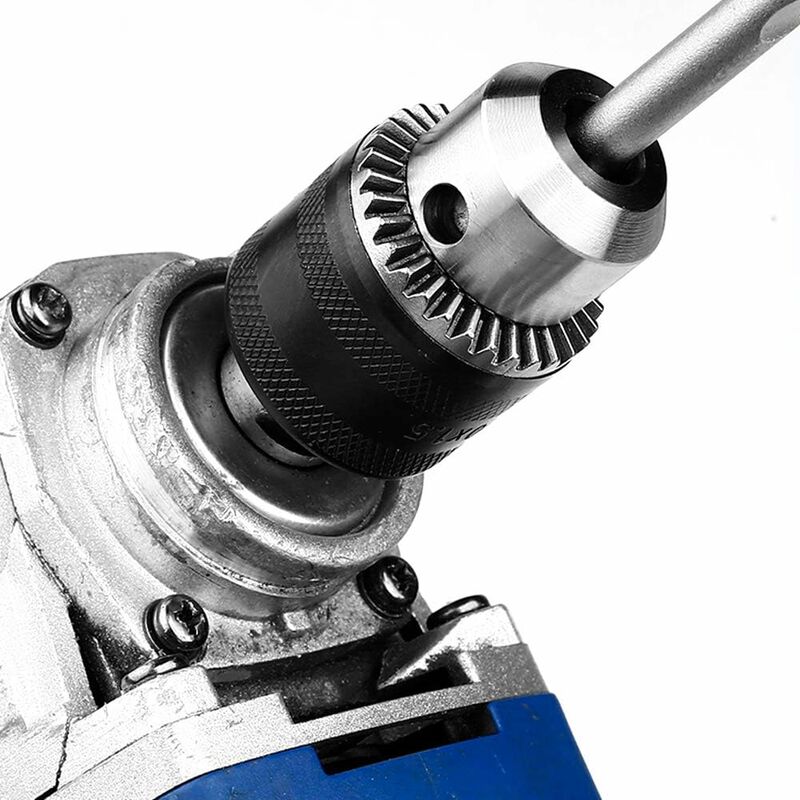 1.5-13Mm 6.35Mm Hex Shank Quick Change Drill Chuck Adapter, 1/2-20Unf Drill Chuck Converter With Chuck Key For Electric - Image 4