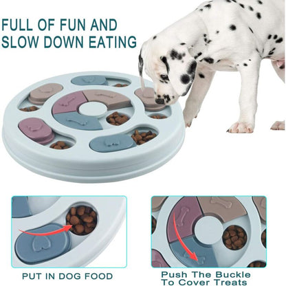 Smart Dog Toys, Slow Down Eating Dog Toys, Non-Slip Intelligence Puzzle Toys For Dogs, Puppy And Cats - Image 2