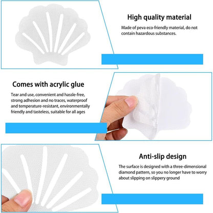 20 pcs Non Slip Shower Stickers, Anti Slip Stickers Safety Bathtub Strips For Bathtub, Showers, Adhesive Strips, - Image 2
