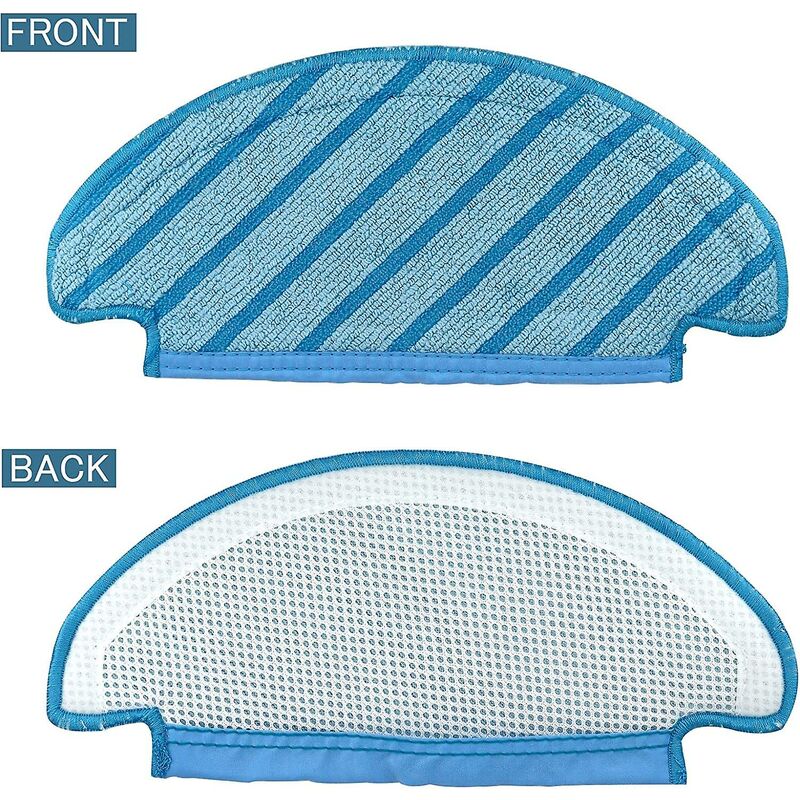 10 pcs Washable Cloth Mop Pads RObot Vacuum Cleaner Replacement Parts - Image 2