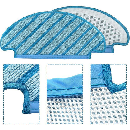 10 pcs Washable Cloth Mop Pads RObot Vacuum Cleaner Replacement Parts - Image 3
