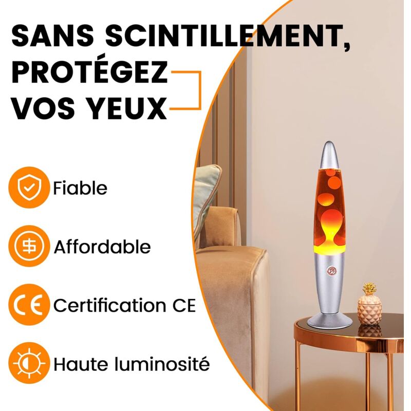 25W E14 Lava Lamp Bulb R39 Reflector Incandescent Bulb 25W E14 R39 Lava Lamp Bulb (4 pcs) [Energy Class A++] - Image 3