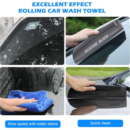 Car Silicone Squeegee - Silicone Scraper For Car: Silicone Squeegee, Car Squeegees, Window Wiper For Car Body And - Image 4