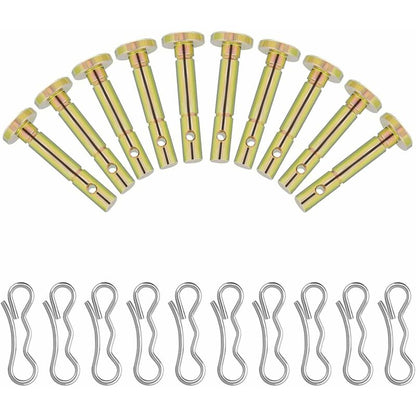 10 pcs Shear Pins, Replacement Cotter Pins, Replacement Shear Pin, For Spare Parts, Snow Blower Replacement