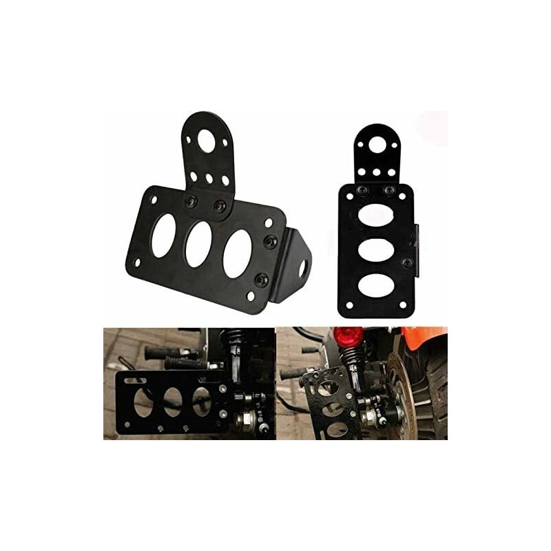 License Plate Bracket Easy Fix Mounting Kit Motorcycle Part For Harley - Image 3