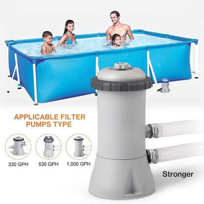 1.25" Diameter Pool Replacement Hose For Above Ground Pools, Pool Hose With Metal Clamp For Intex Filter Pump - 1.5 - Image 4