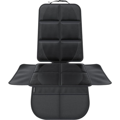 Car Seat Protector - For Car Seat - Premium Rear Seat Protector For Children - Isofix Compatible (Black)