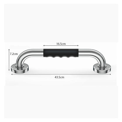 Black Safety Bathtub 40Cm, Non-Slip, Wall-Mounted Stainless Steel Grab Bar, For Bathroom Toilet Handle For - Image 4