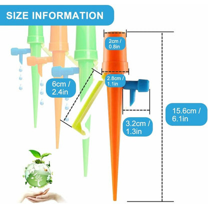12 pcs Drip Irrigation Kit, Watering Plants For Garden, Automatic Plant Watering, Garden Plants Irrigation System, For - Image 2