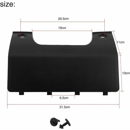 Tow Hook Cover, Rear Trailer Tractor Eye Cab Hook For Bumper Car Lr3 05-09 Lr4 10-12 Dpo 500011Pcl - Image 2