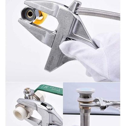 Adjustable Wrenches 6-68Mm Wide Jaw Spanner Bathroom Wrench Aluminum Alloy Hand Tools For Tightening Or Loosening Nuts - Image 4