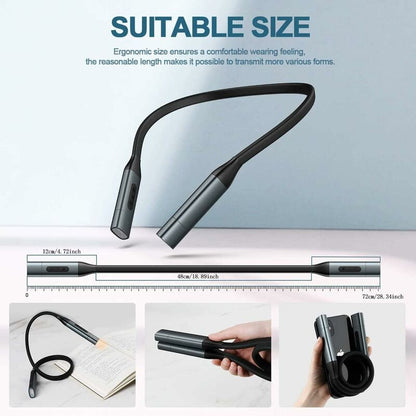 Reading Light, Usb Rechargeable Eye Care Night Light, Hug Light 3 Brightness Modes, 360° Flexible Book Light, In Bed - Image 2