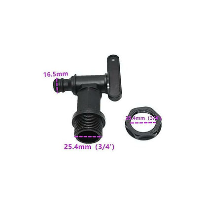 1000L Plastic Tank Faucet, Ibc Water Storage Box Adapter, Garden Hose Faucet Adapter, For Rainwater Collector, Fuel - Image 2