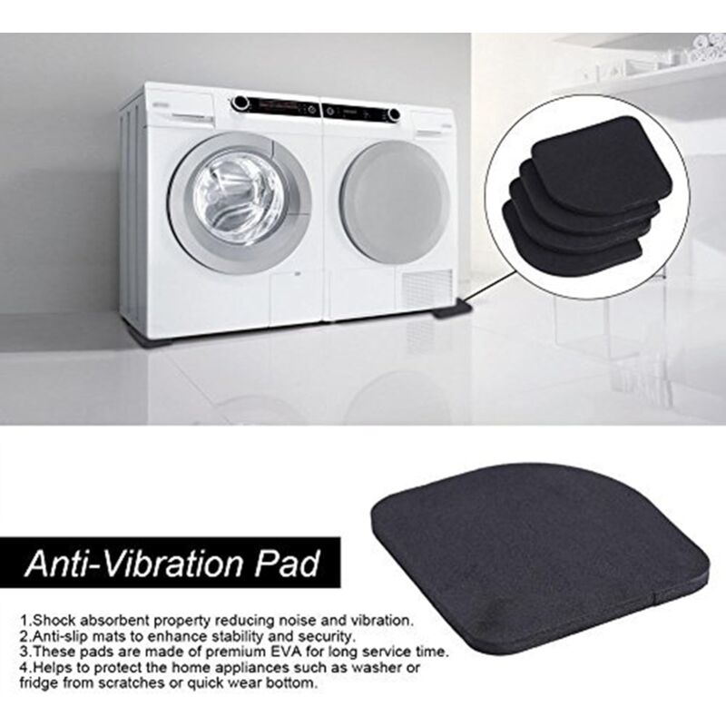 Parts Anti-Vibration Pads Universal Rubber Silent Pads For Washing Machine Refrigerator Home Appliance - Image 3