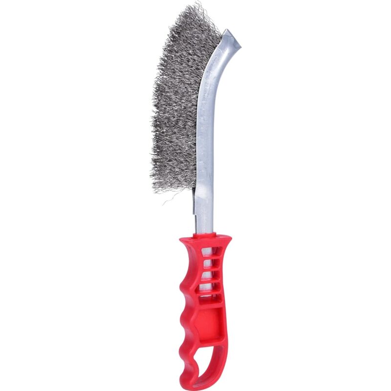 Automotive And Heavy Goods Vehicles - Wire Brush For Drum Brakes, Stainless Steel Bristles, 250 Millimeters