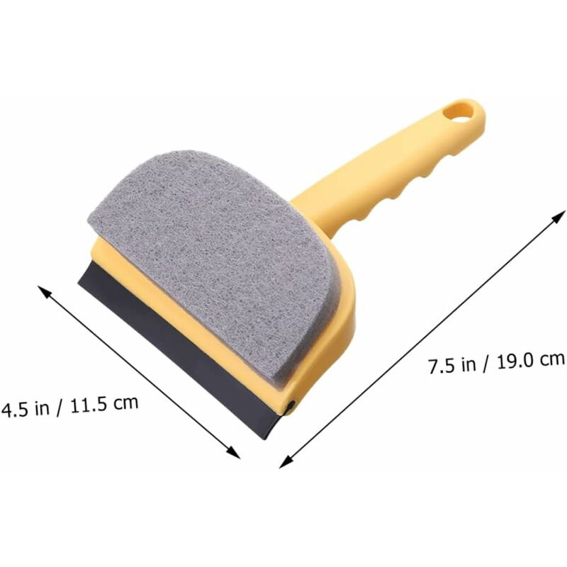 2 pcs Glass Wiper Bath Cleaner Household Floor Cleaners Double-Sided Window Cleaning Sponge Glass Cleaner Glass Cleaner - Image 2
