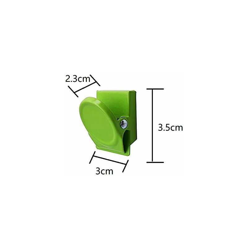 16 pcs Multi Color Metal Magnetic Clips, Fridge Whiteboard Wall Memo Note Magnetic Clip - Image 3