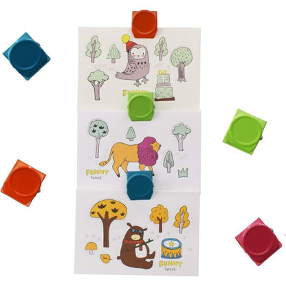 16 pcs Multi Color Metal Magnetic Clips, Fridge Whiteboard Wall Memo Note Magnetic Clip - Image 4
