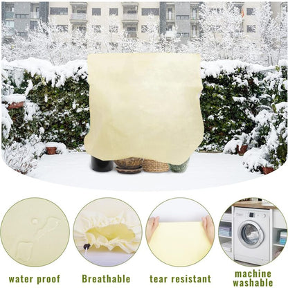 Plant Winter Cover, Plant Winter Cover With Drawstring And Zipper, 120 X 180 Cm Plant Protection Cover Winter Cover - Image 3