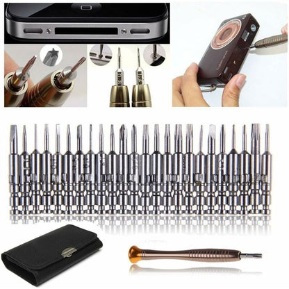 25 pcs Screwdriver Set Portable Precision Screwdriver Repair Tools Kit For Iphone, Computer, Toys, Glasses, Watches Etc - Image 2