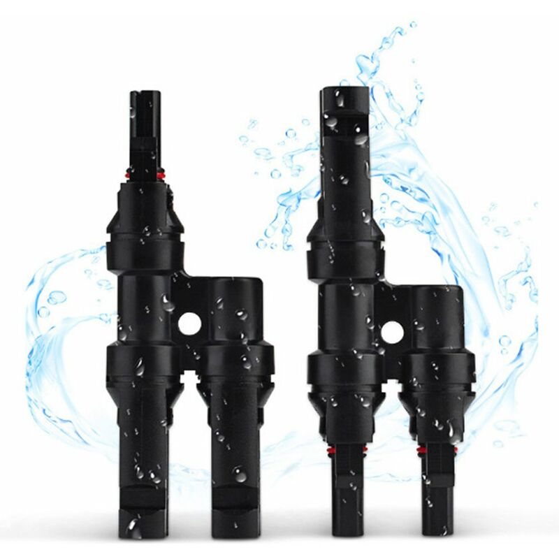 Solar Panel Mc4 Branch Connectors T/Y Cable Splitter Fitting - Image 2