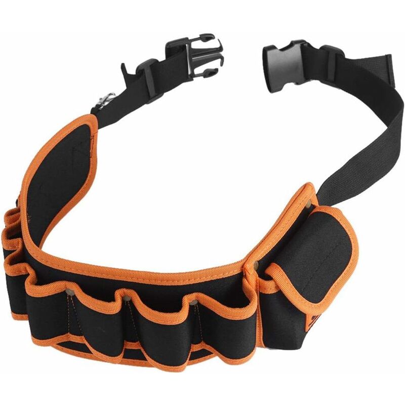 Electrician Tool Belt Tool Holder Belt For Carpenter Diy Woodworker Adjustable Nylon Belt - Image 2