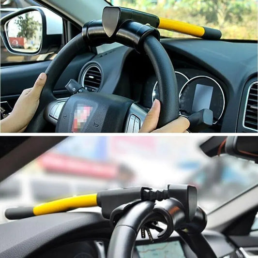 Universal Vehicle Security Steering Wheel Lock Car Anti-Theft Anti-Theft Security Protection - Image 2