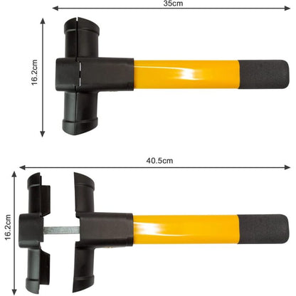 Universal Vehicle Security Steering Wheel Lock Car Anti-Theft Anti-Theft Security Protection - Image 4