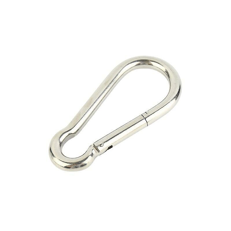4 pcs Heavy Duty Carabiner Hooks For Sports, Locking Dogs, Hammock Swing, 304 Stainless Steel, 8Mm Thickness - Image 4