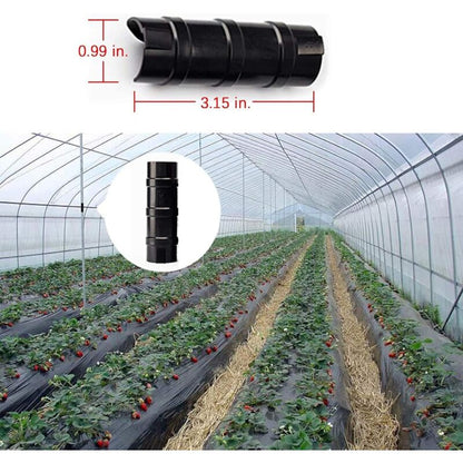 15 pcs 32Mm/1.26" Garden Buildings Tube Clip Greenhouse Frame Pipe Tube Film Clip For Greenhouse Banner Frame Shelters - Image 3