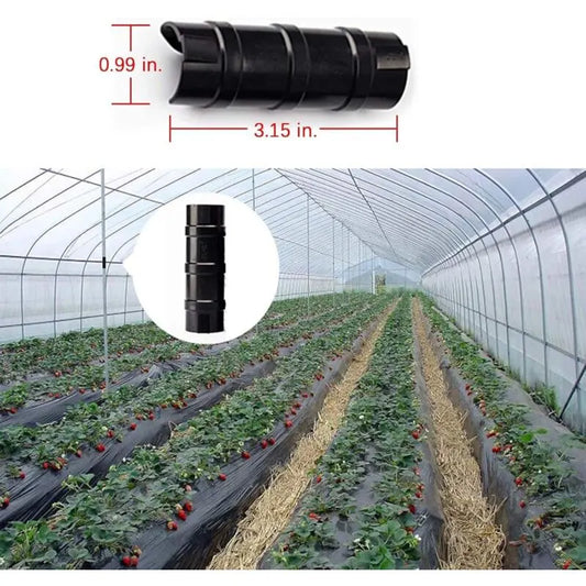 15 pcs 32Mm/1.26" Garden Buildings Tube Clip Greenhouse Frame Pipe Tube Film Clip For Greenhouse Banner Frame Shelters - Image 3