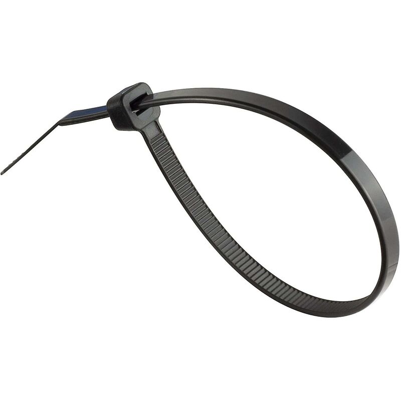 Pack Of 100 Cable Ties, Black, 200 X 4.8 Mm - Image 4