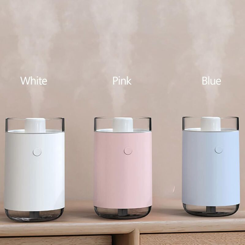 Crystal Salt Stone Humidifier Colorful Light 260Ml Portable Mist Humidifier Quiet Usb Essential Oil Diffuser Cool Mist - Image 2