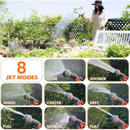 Garden Sprayer, 8 Watering Modes Watering Gun With 4 Interface For Car Washing, Gardens, Plants, Pets - Image 3