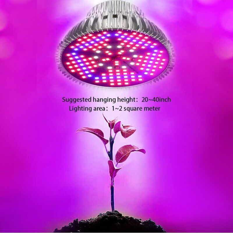 300W E27 Full Spectrum LED Grow Light Bulb Indoor Plant Grow Lamp For Greenhouse Garden - Image 2