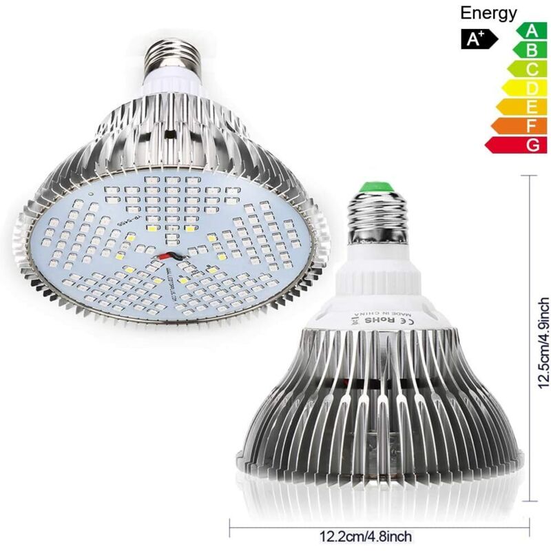 300W E27 Full Spectrum LED Grow Light Bulb Indoor Plant Grow Lamp For Greenhouse Garden - Image 3