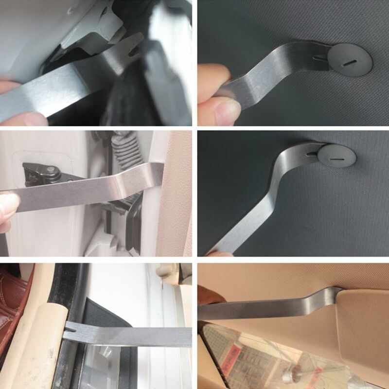 Auto Trim Removal Tool Set, 4 pcs Set, Car DAshboard Panel Radio Installer Tool-Sunny - Image 4