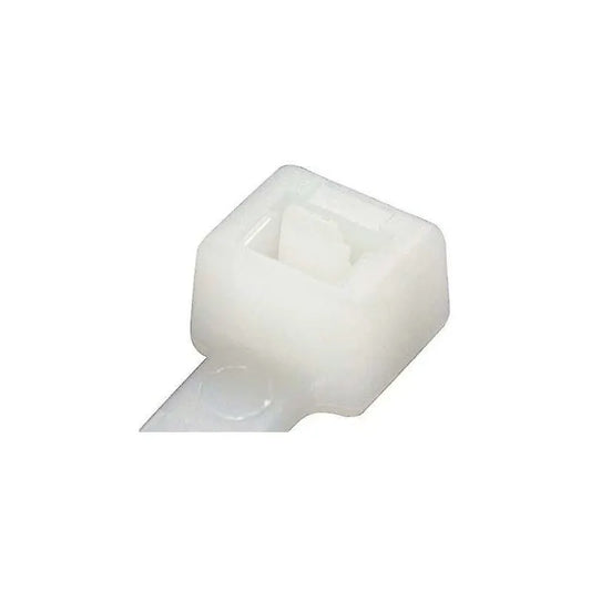 100 Pack Cable Ties, White/Natural, 370Mm X 4.8Mm, Premium Quality Plastic Cable Ties - Image 3