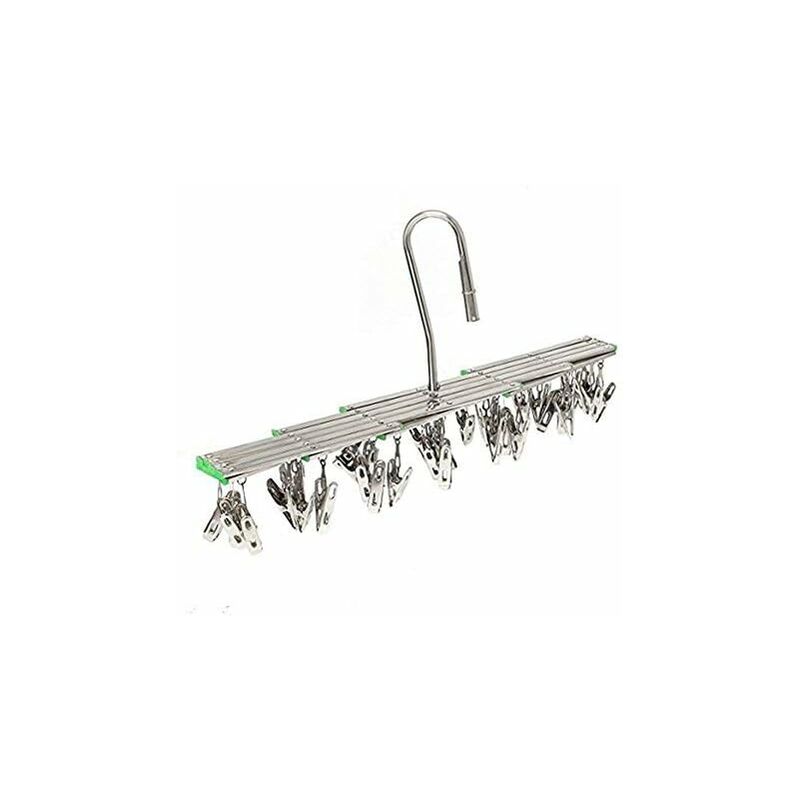 Stainless Steel Drying Racks With 35 Clothes Pegs For Socks, Shorts, Underwear And Baby Clothes - Image 4