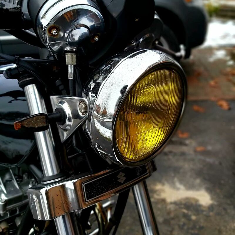 30Cm100Cm Car Fog Light Tail Light Vinyl Film Sticker (Yellow) - Image 4