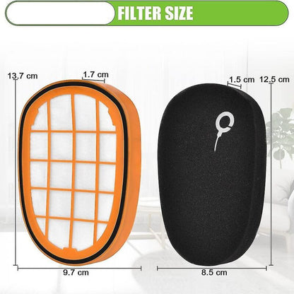 4 Packs De Filtres Pour Philips Speedpro Max Aqua Handheld Fc6812 Fc6813 - Image 2