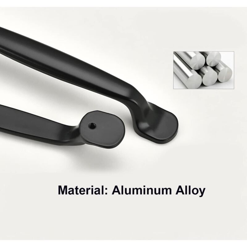 10X 96Mm Black Kitchen Cabinet Door Pulls Cupboard Drawer Bedroom Furniture Pull Handle - Image 4