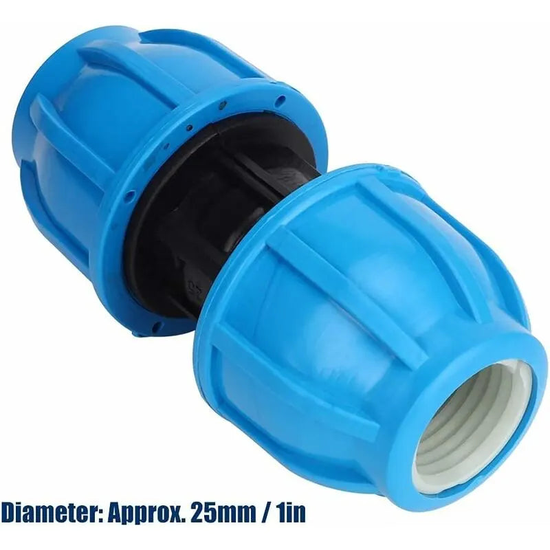 4 pcs 25Mm To 25Mm Pe Plastic Straight Water Pipe Fittings Pvc Pe Ppr Pipe Connector Accessories - Image 2